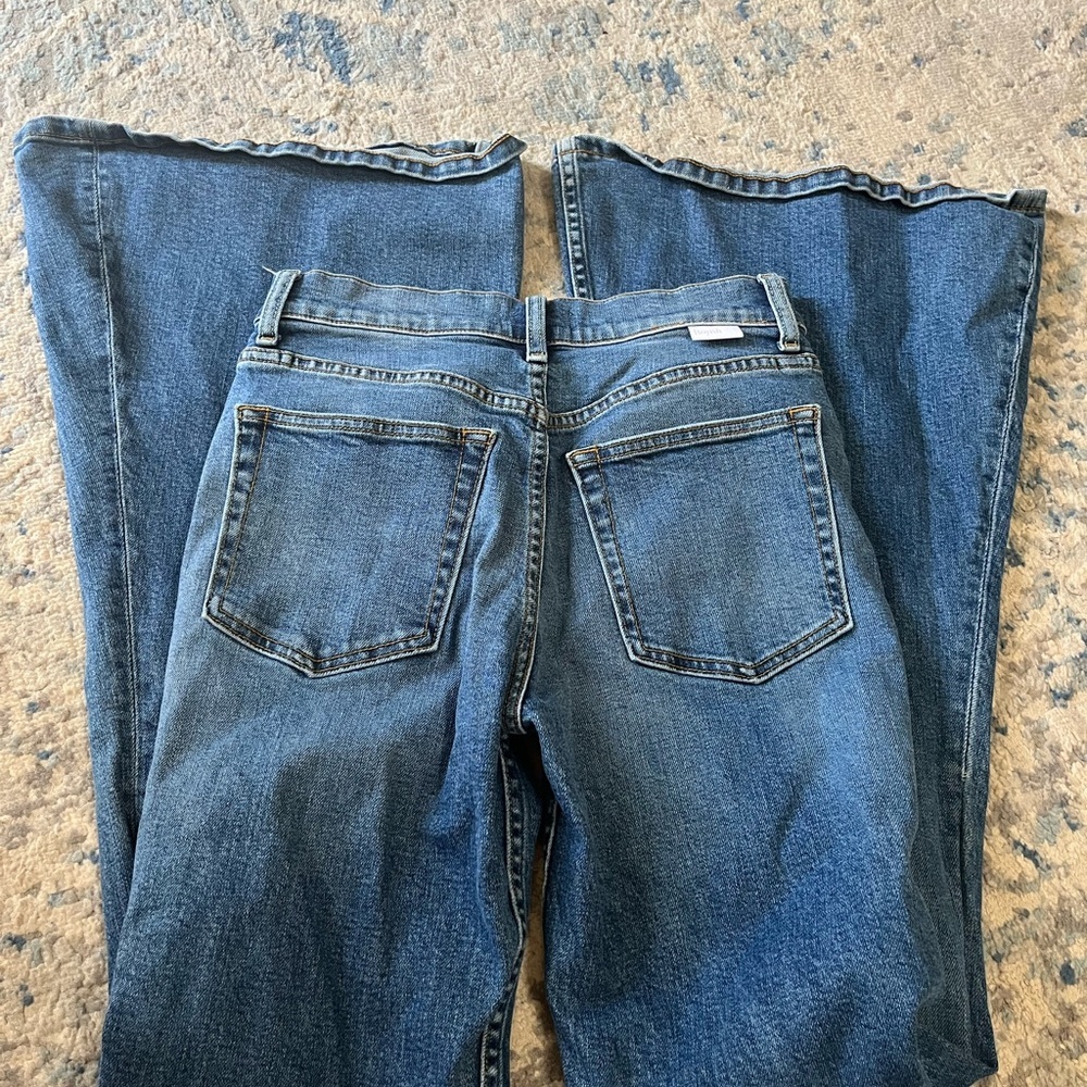Boyish Kingsley bell bottom flare jeans size 25 - Picture 3 of 7